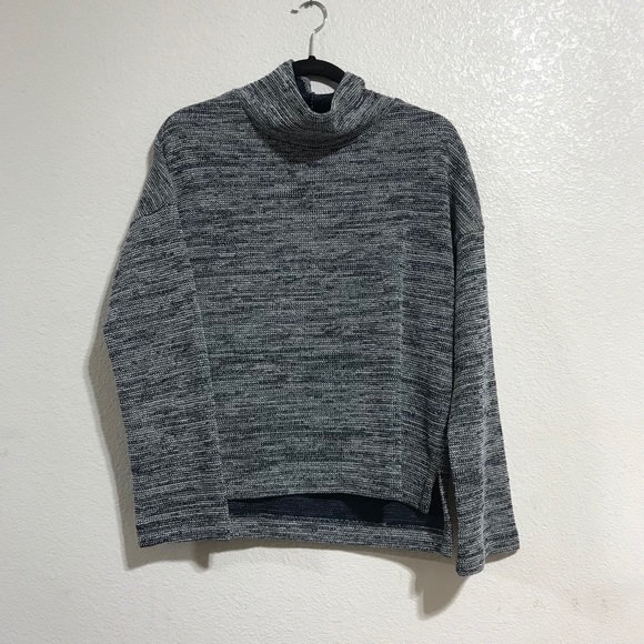 Madewell Sweaters - Madewell M knit textured sweater cowl turtle neck